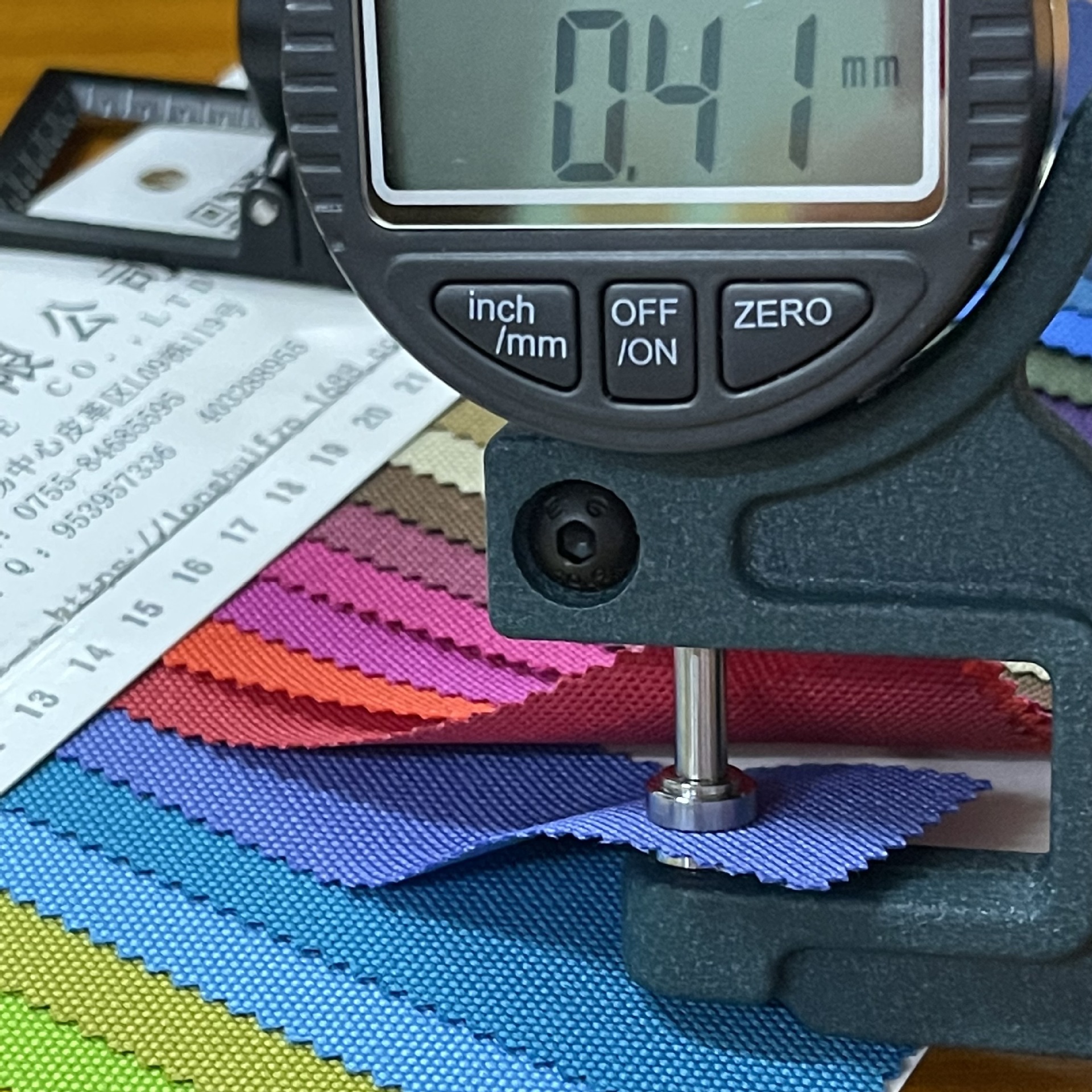 Luggage Fabric Hiking Bag Oxford Waterproof Tedoron Chemical Fiber Plain Polyester Custom Application Scenario