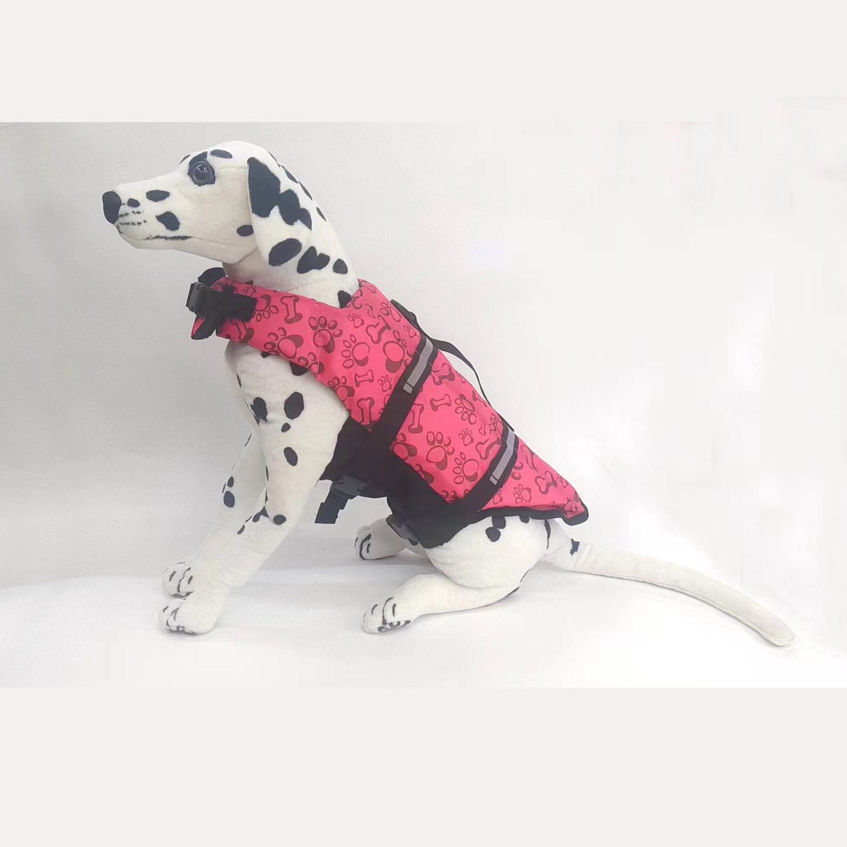 Manufacturers Direct Sales Amazon Ebaywish Pet Life Jacket Dog Life Jacket Outdoor Rescue Dog Swimming Clothes Application Scenario