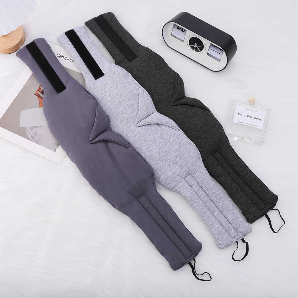 Modal Pure Cotton Blackout Breathable Sleep Eye Mask Widened Lengthening Home Sleep Eye Mask Outdoor Travel Spot Application Scenario