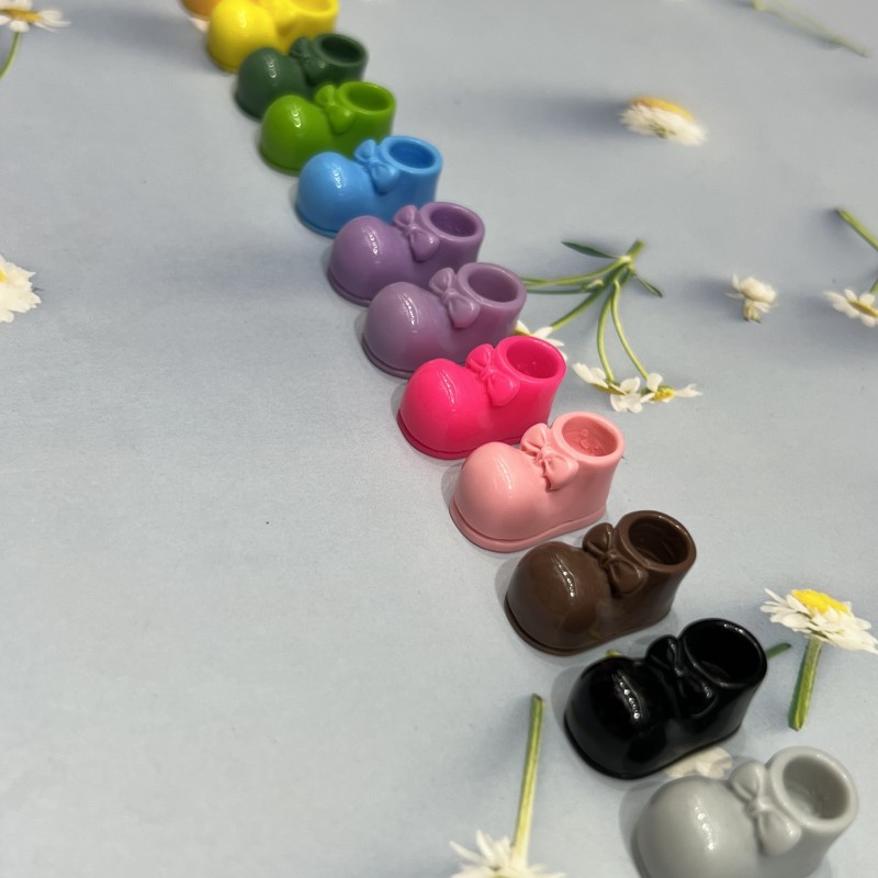 Shoe Accessories Hairball Toy Bow Small Shoes Diy Shoe Accessories Hand Pasted Bow Shoes Application Scenario