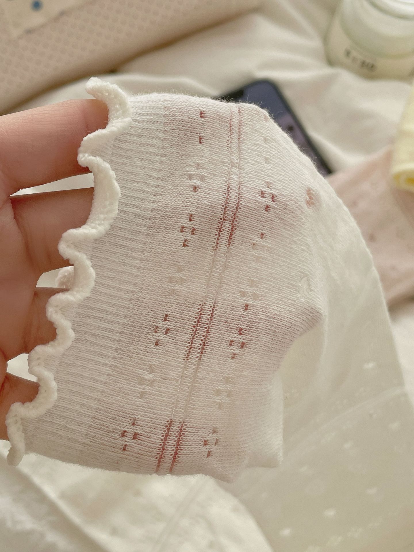 袜子地摊一件代发新款袜子春夏季女薄款花边中筒袜网眼小花镂空日系夏天百搭堆堆袜一件代发详情18