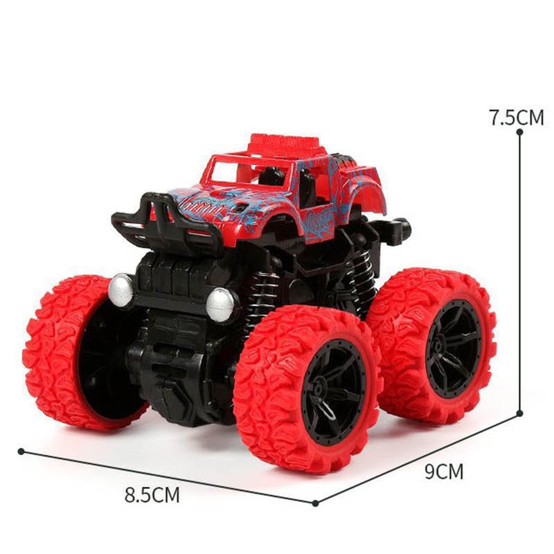 Inertial Off-Road Vehicle Children's Toy Boy Girl Model Car Rotary Tumbling Stunt Car Stall Gift Wholesale Item Picture