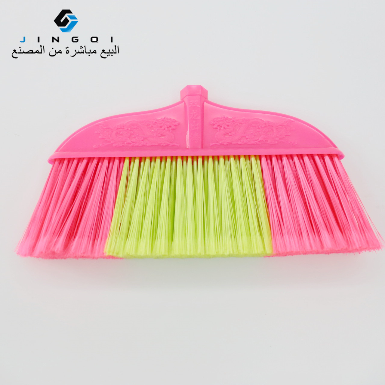 8968/立体双龙塑料/软丝清洁扫把细节图