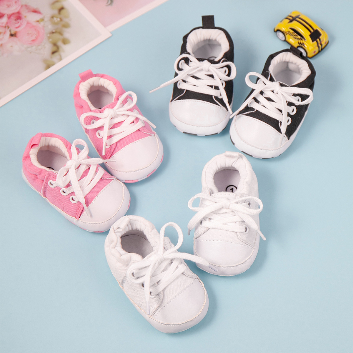 Foreign Trade Explosion Four Seasons Soft Soled Non-Slip Toddler Shoes Baby Walking Shoes Baby Shoes