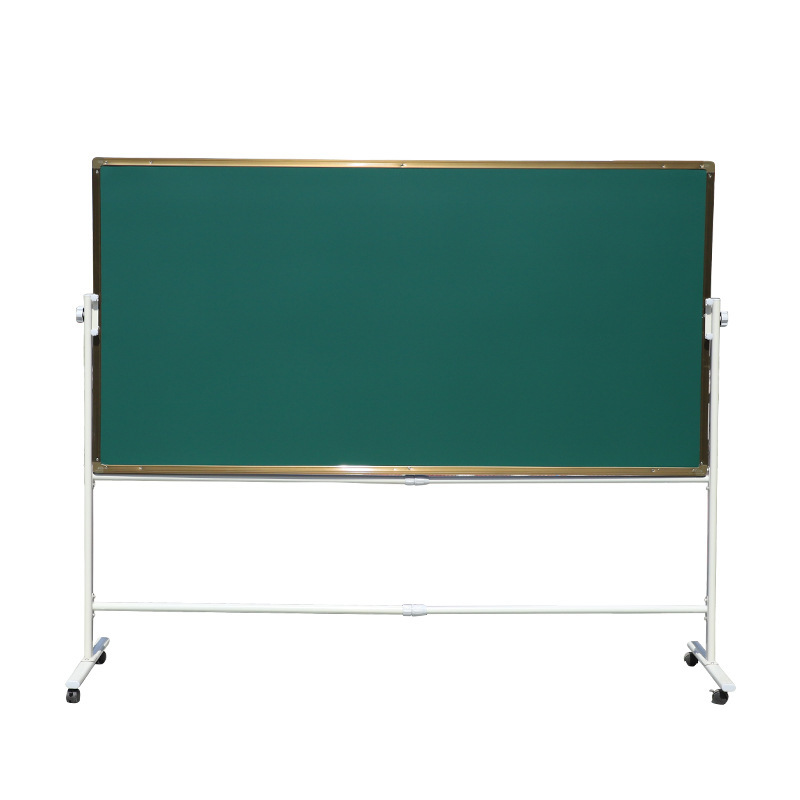 Factory wholesale 6.5 mobile magnetic whiteboard stand, rotating teaching conference, home lifting drawing board, green board, blackboard Item Picture