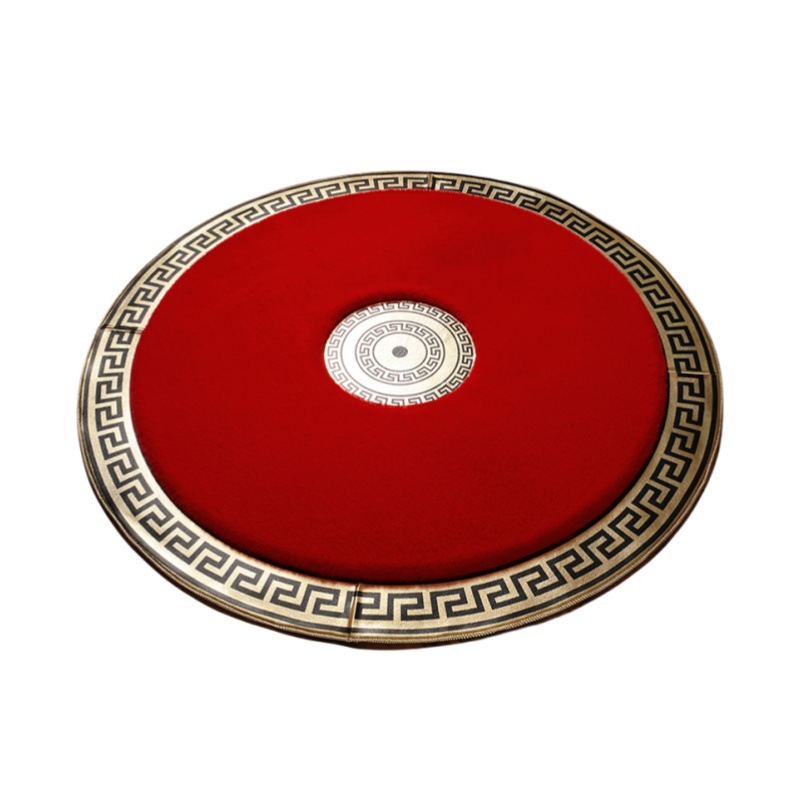 Wholesale new Chinese-style home round carpets that are anti-slip and dirt-resistant, as well as Turkish original decorative floor MATS for living rooms and bedrooms Item Picture