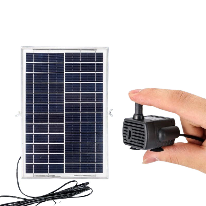 Solar Water Pump 12V Cycle Fish Tank Filter Aeration Aquarium Rockery Water Pumping Submersible Pump Outdoor Small Item Picture