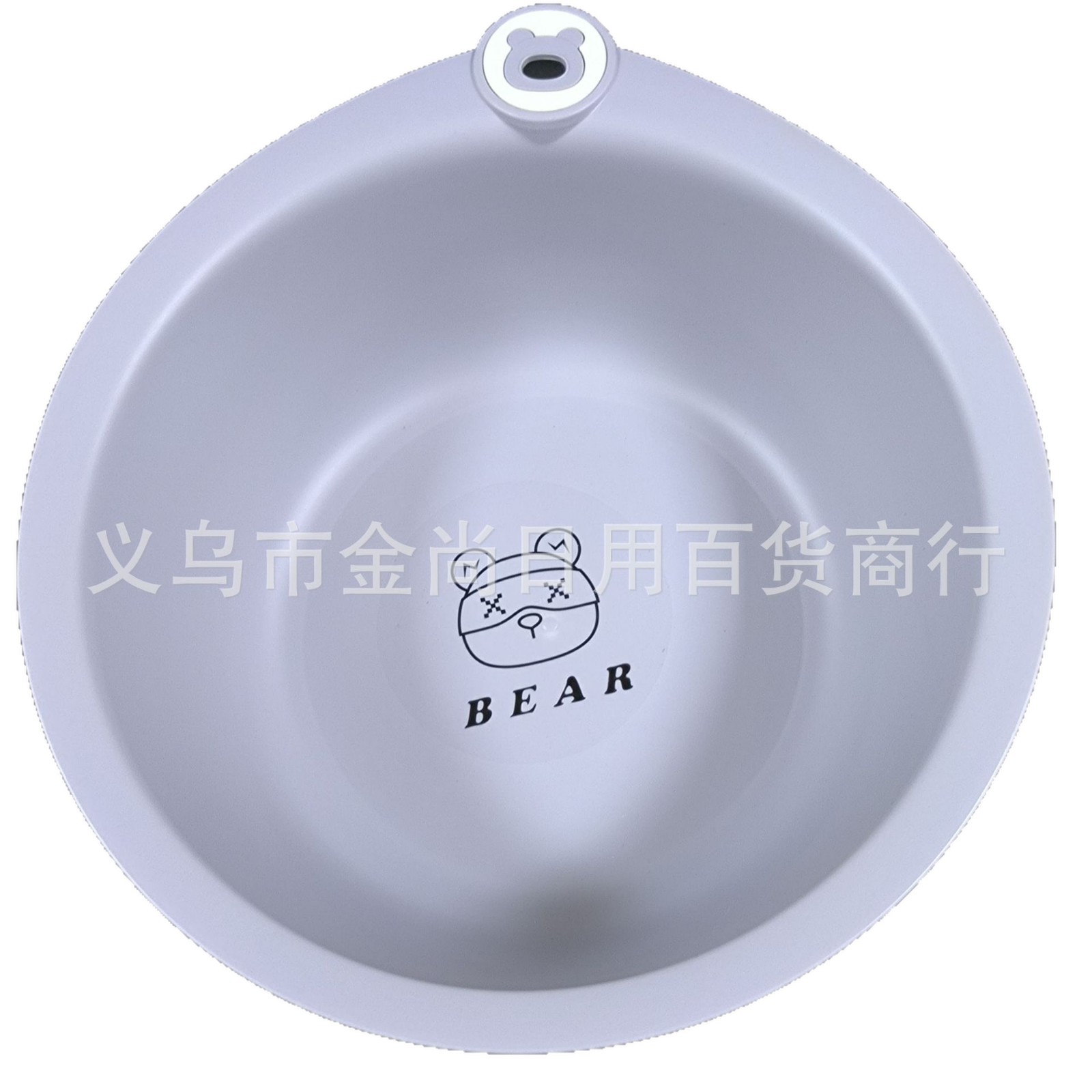 Cool Bear Series fashionable washbasins for students, home use, dormitories, hanging washbasins for washing faces, feet and bottoms Item Picture
