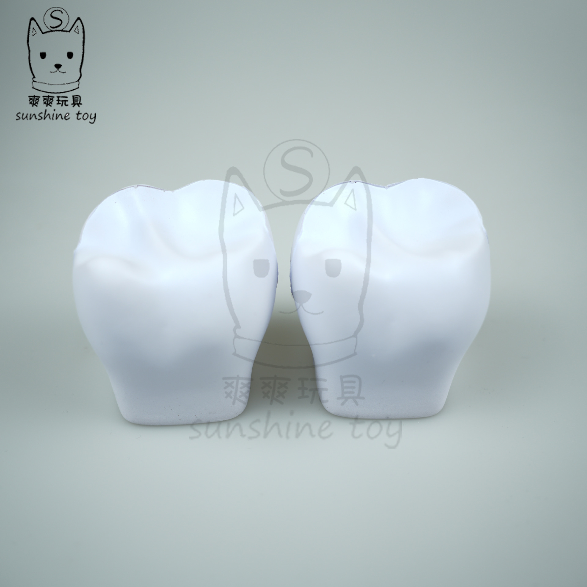 squishy simulated pu foam teeth simulation shape slow rebound toy dental clinic gift and decoration piece pic 1