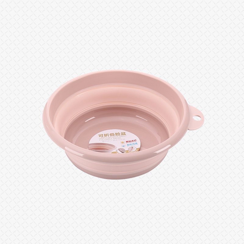Portable compression basin for outdoor travel, baby washbasin, plastic laundry basin, kitchen basin, washbasin Item Picture
