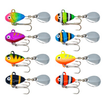 Metal VIB lead fish subbait 10g compound glitter voice piece micromatter spin bait Bait Hard bait