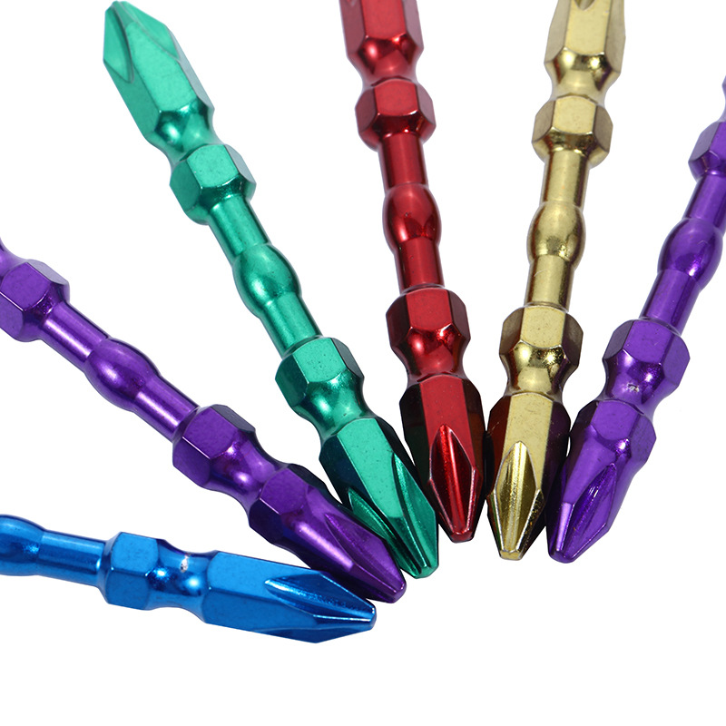 高硬度彩色螺/双头十字螺丝/S2磁性螺丝产品图