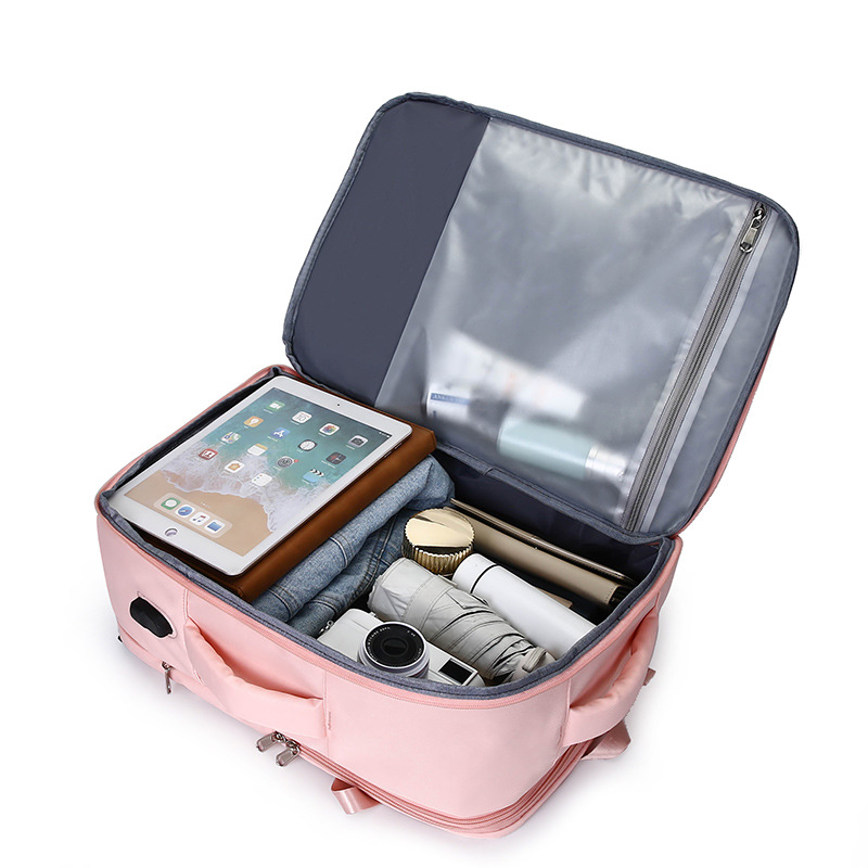 Wholesale Cross-Border Fashion Multi-Functional Backpack Large Capacity Dry And Wet Separation Travel Bag Business Waterproof Computer Bag Application Scenario