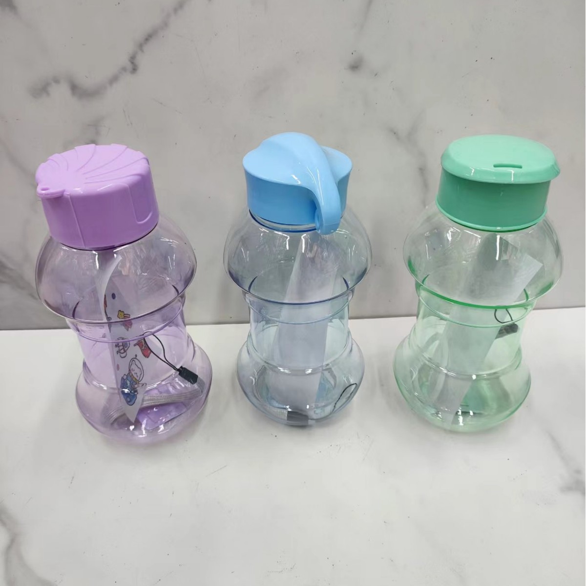 Wholesale children's, students' and adults' space water cups, small, simple and portable household plastic direct drinking cups, and portable cups
