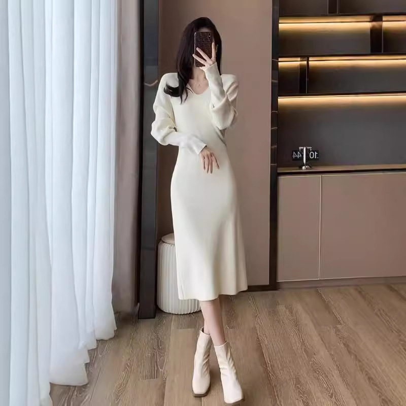 女士连衣裙/裙子/女装女式修身时尚休闲/连衣裙显瘦/女装连衣裙产品图
