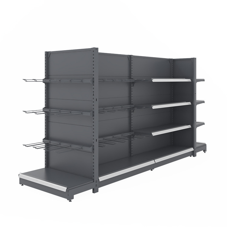 [Custom] Heavy Supermarket Shelves Custom Snacks Convenience Business Super Group Purchase Display Rack Guangzhou Factory Custom Application Scenario