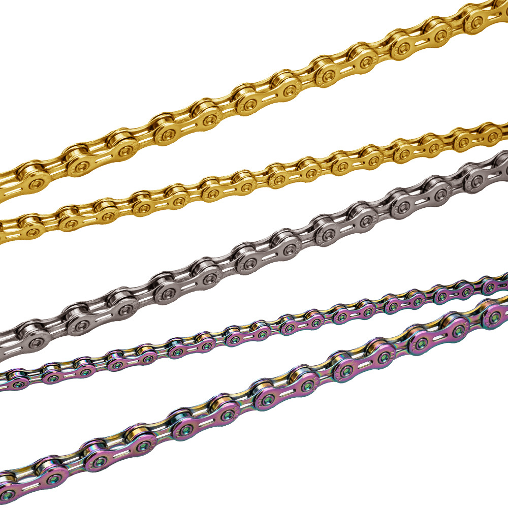 Ztto Mountain Bike Chain Road Bike Chain 8910112 Speed Full Hollow Half-Hollow Color Chain Application Scenario