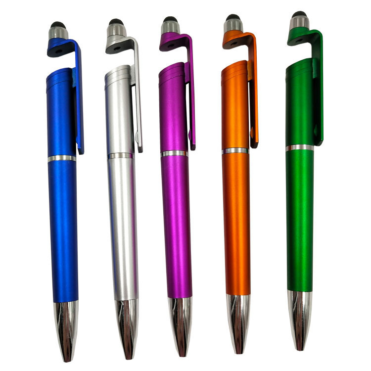 Three-in-one plastic ballpoint pen Specification image