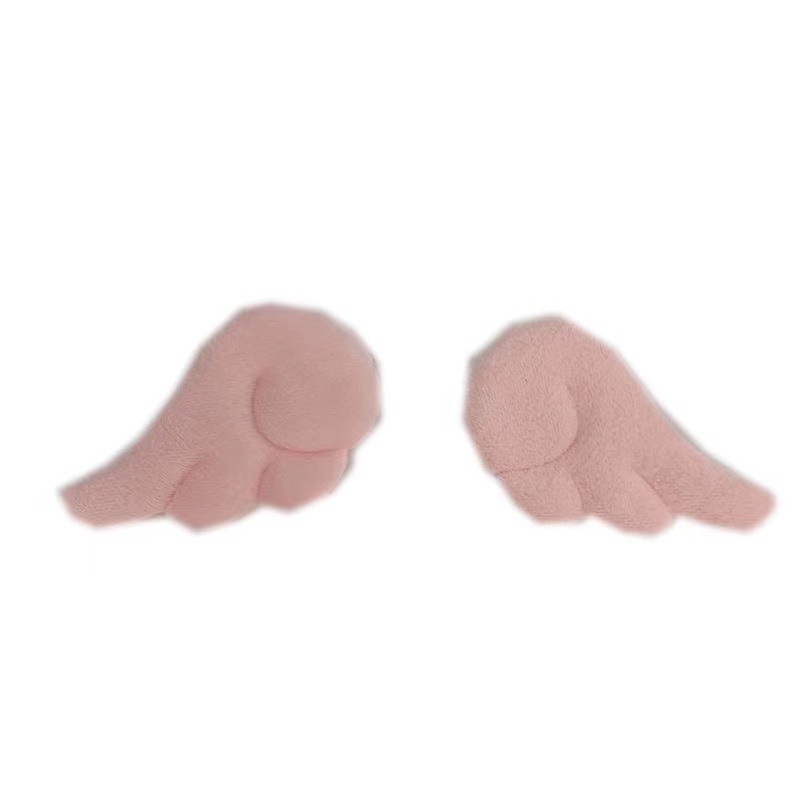 The Japanese magical girl Sakura and Xie Anran's plush angel white wing hair clip in Korean style on Instagram Item Picture