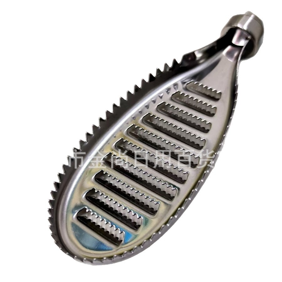 Stainless steel fish scale ginger paste fish scale remover, fish scale removal tool, household special knife for removing scales and killing fish, scale brush Item Picture