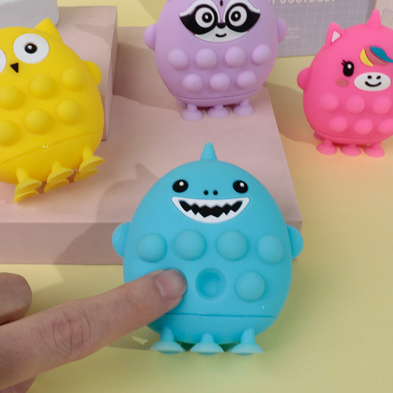 3d Stress-relieving balls, silicone stress-relieving and venting toys, rat Extermination pioneer, stress-relieving balls, children's educational toys, Pinch Fun wholesale details Picture
