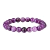 Amazon's best-selling 8mm natural crystal bead bracelet, natural agate stone bead crystal elastic bracelet jewelry Item Picture