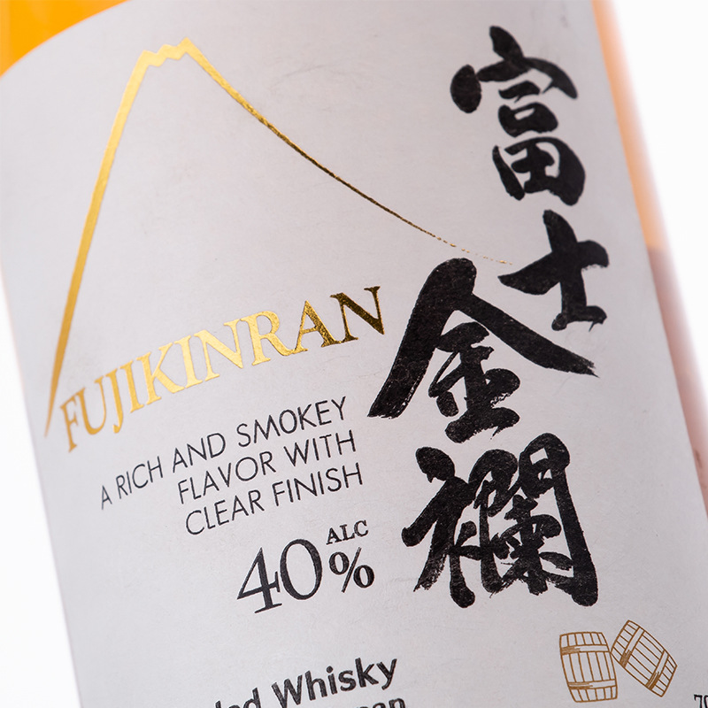 Japanese original imported Fuji Kinlan Whisky 700ml wholesale whisky amber-colored spirits with a smooth taste Specification image