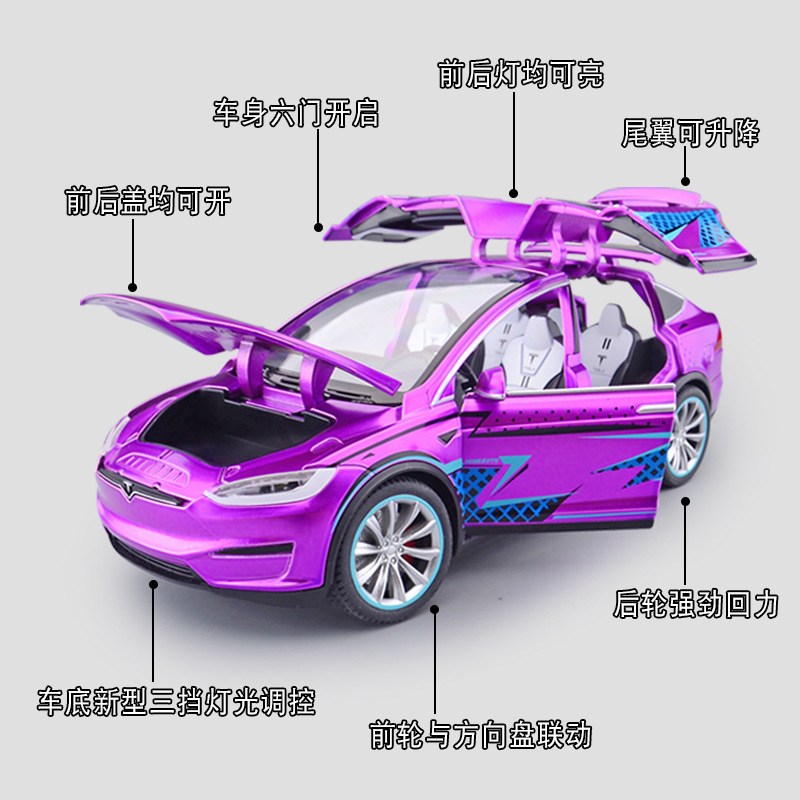 仿真轿车1:/合金车/模型玩具白底实物图