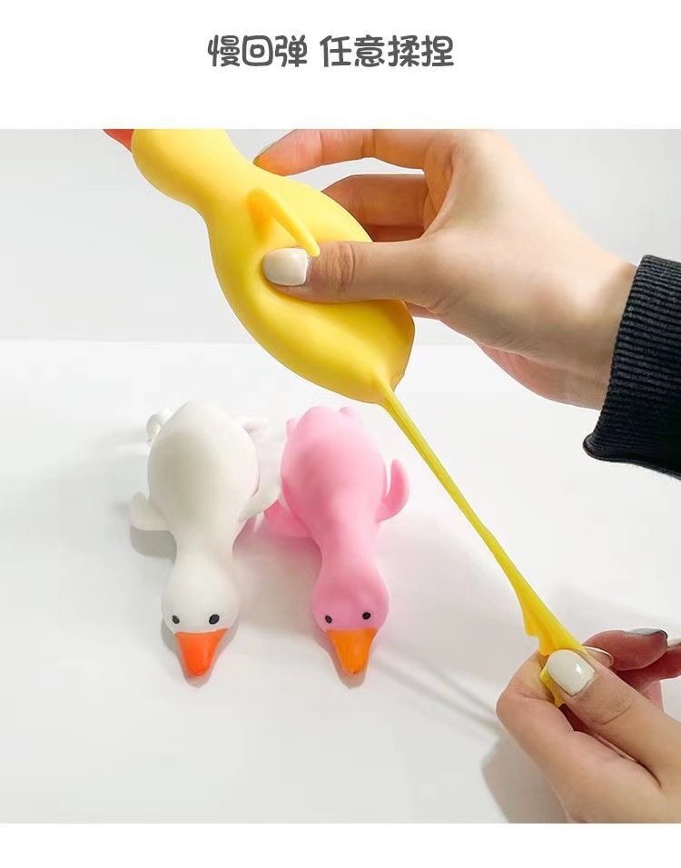 New Lala Duck, Big White goose, Lala Fun, release stress, Pinch Fun, street stall, toy and small commodity wholesale, set up a stall pic 6