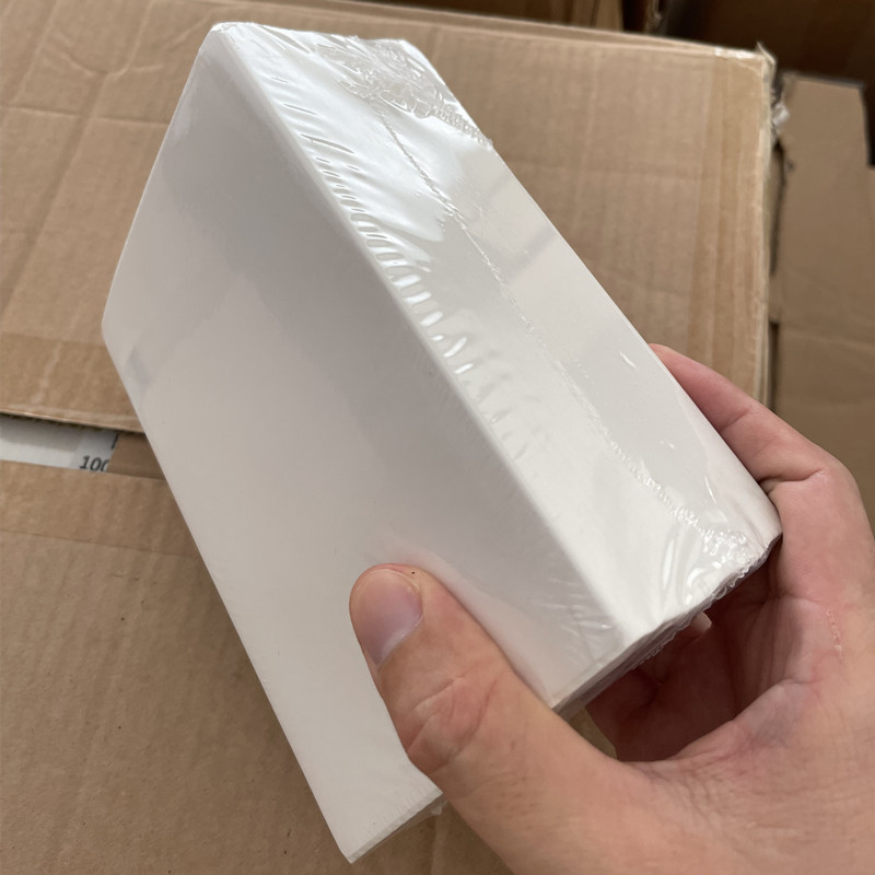 Three-proof thermal paper self-adhesive label 100*100 *150 foldable Epacket electronic waybill printing paper Specification image