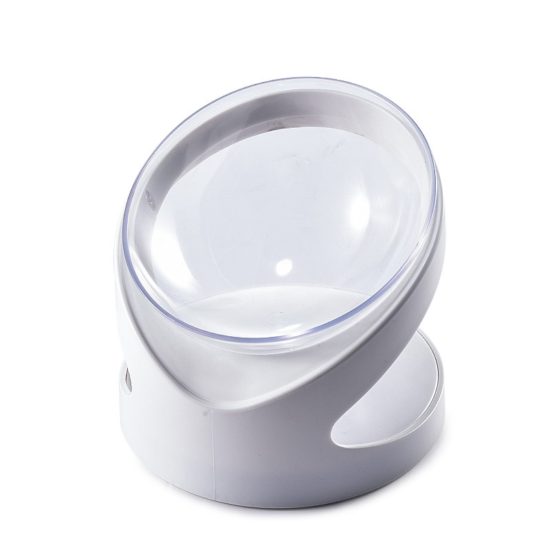 High-legged cat bowl, neck guard, transparent pet bowl, feeding and drinking single bowl, universal dog bowl for dogs and cats, wholesale slanted bowl, pet bowl, pet basin, cat bowl, cat basin, dog bowl, pet supplies, pet utensils Item Picture