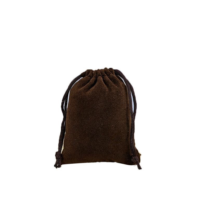 أكياس قماش زفية، مجوهرات، أكياس هدايا نقدية، أكياس من قماش مازوني صغير Item Picture