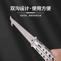 Car tire folding stone hook safety hammer portable stone hook tire removal tool