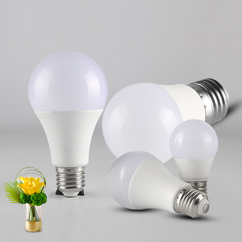 White Warm Light Led Bulb Super Bright Bulb Wholesale E27/B22 Screw Bayonet Household Energy-Saving Lamp Gun Specification drawing