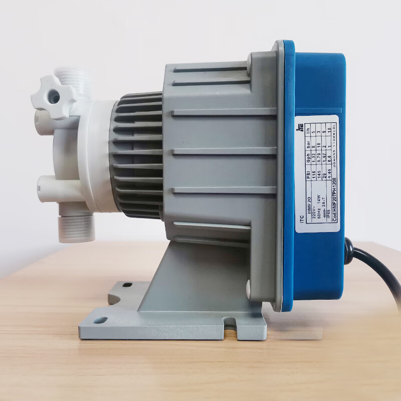 ITC electromagnetic diaphragm metering pump, fully automatic scale inhibitor dosing pump, acid-resistant dosing device for sewage discharge Application Scenario