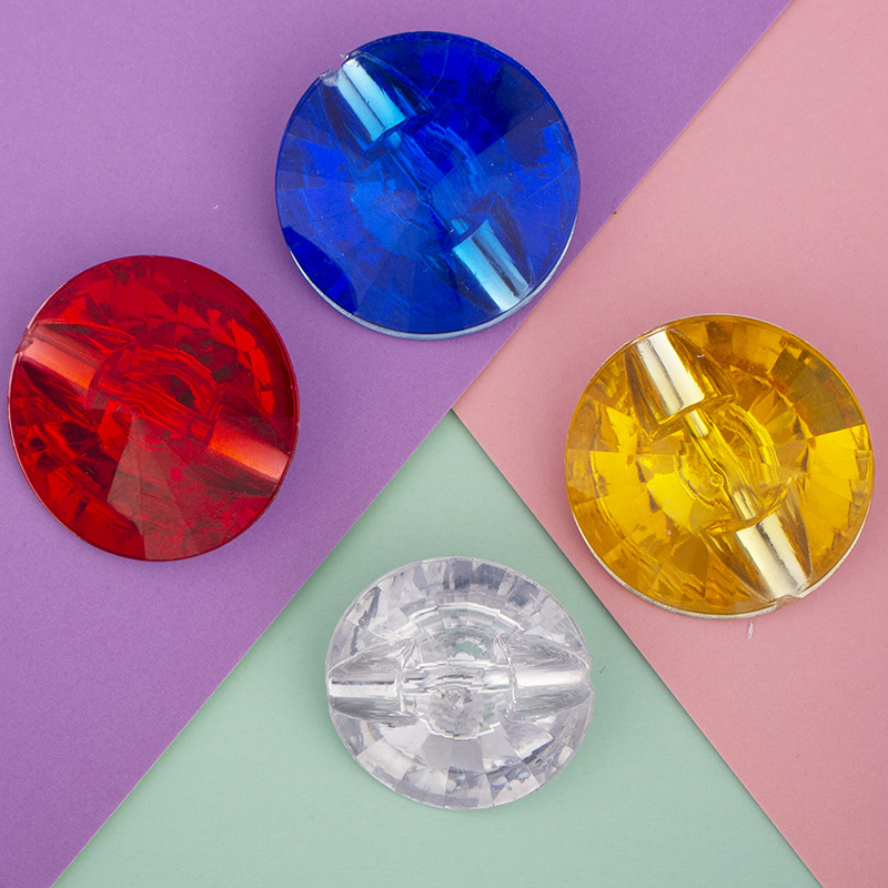 Pointed top buttons, acrylic water diamonds, crystal diamonds, satellite buttons, perforated buttons, home textiles, sofa, clothing, shoes, button accessories
