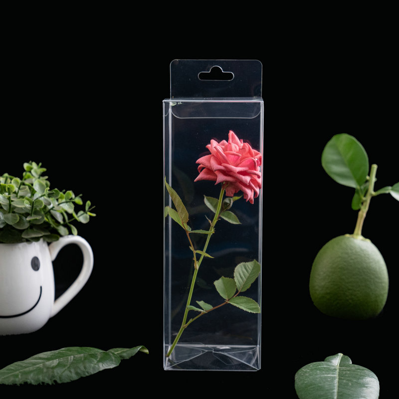 现货PVC包装盒透明PET盒子塑胶折盒百货玩具手办外盒长方形包装盒详情图3