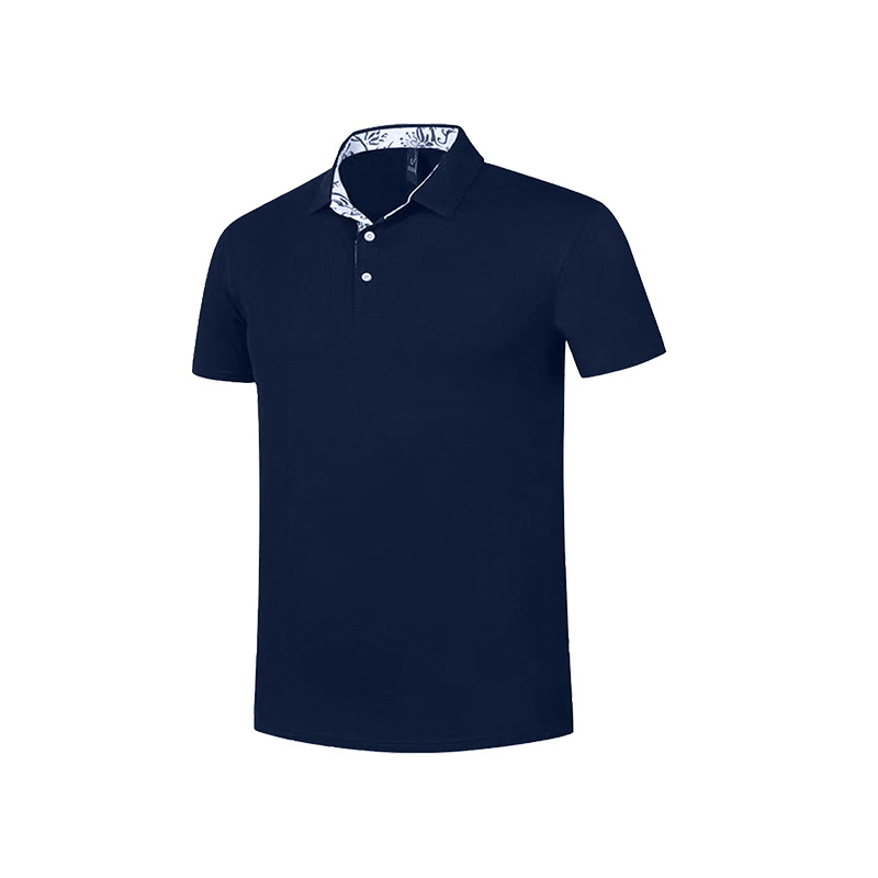 Lapel workwear customization new polo shirt T-shirt printed full figure