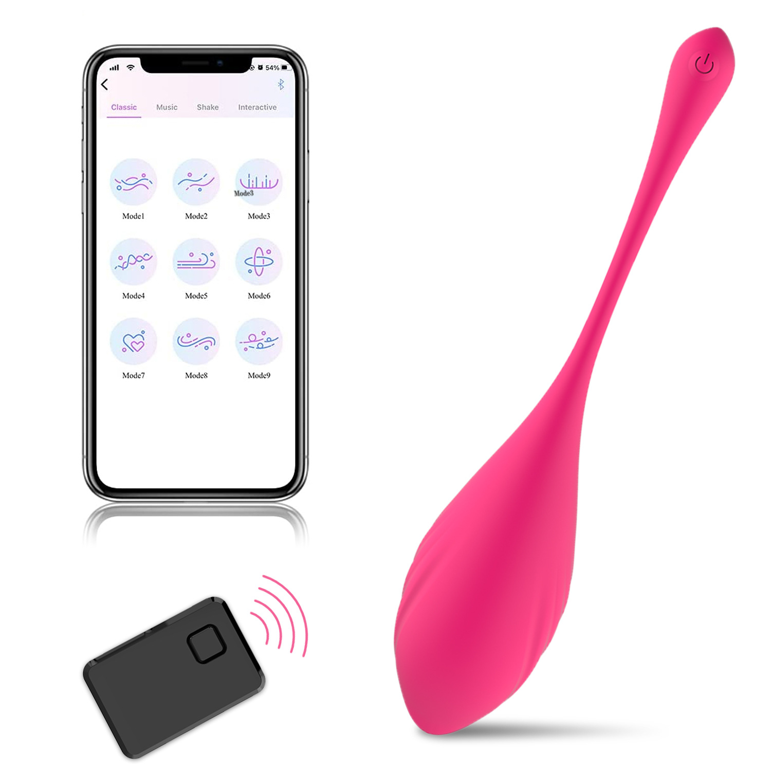 All-rubber-coated app, smart wireless remote control, female masturbator, adult sex toy full figure