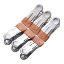 Stainless steel traceless drying clips, windproof clothes drying clips, fixed clothes drying clips, household single hanger, small clips for drying clothes Specification image