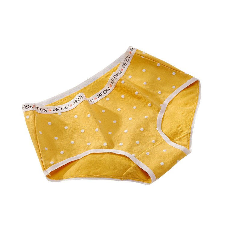 New style women underwear waist sexy pure cotton triangle breathable lovely sweet girl underwear Item Picture