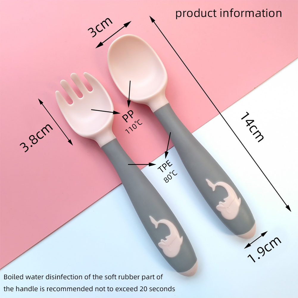 Baby for children spoon fork feeding cutlery tableware Application Scenario