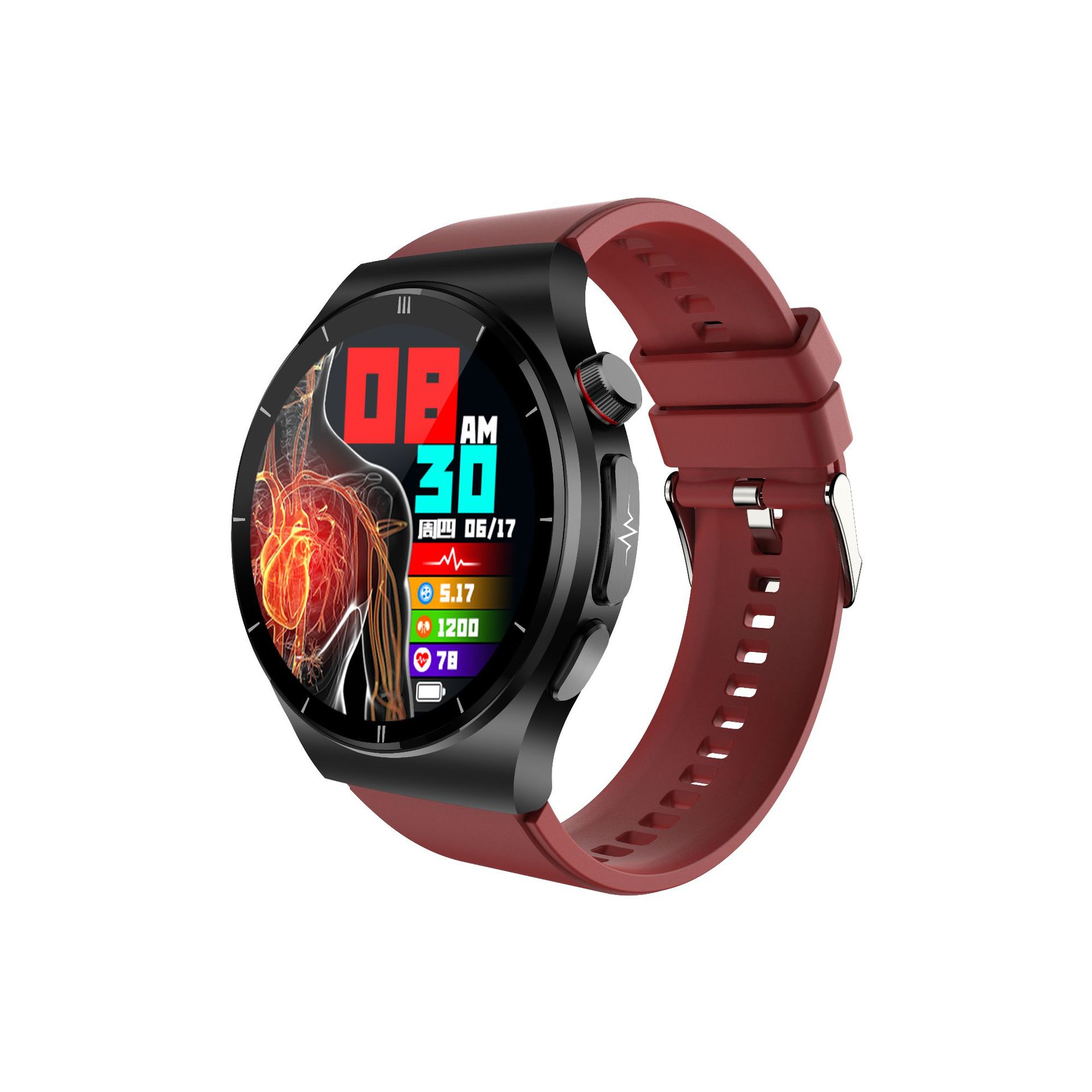 Smartwatch ET340 Bluetooth call heart rate, blood oxygen, blood pressure, sleep, step count, health monitoring, fitness wristband watch Application Scenario
