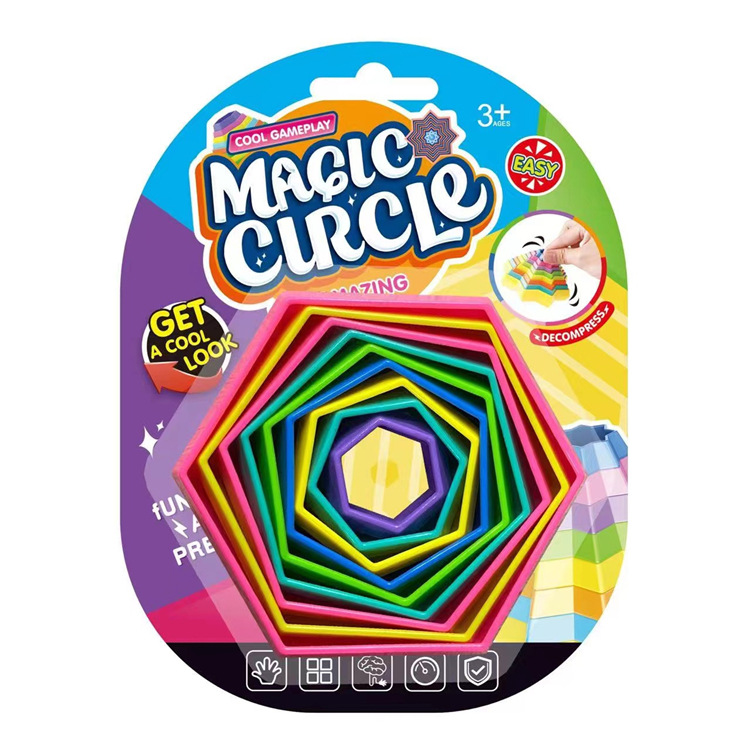 Direct sales from the manufacturer of cross-border best-selling 3D Magic Star Jigsaw Puzzle, a three-dimensional transformation and pressure relief tool. Wholesale toys