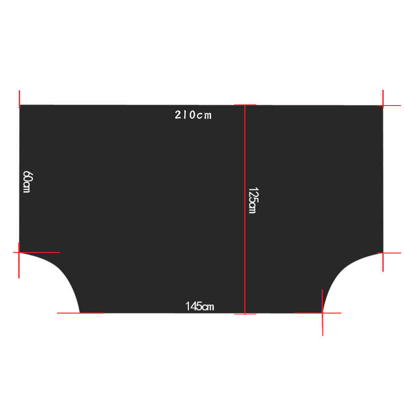 Car cover magnet, convenient sunshade, vehicle windshield sunshade, snow cover, factory processing and silver-coated fabric Application Scenario