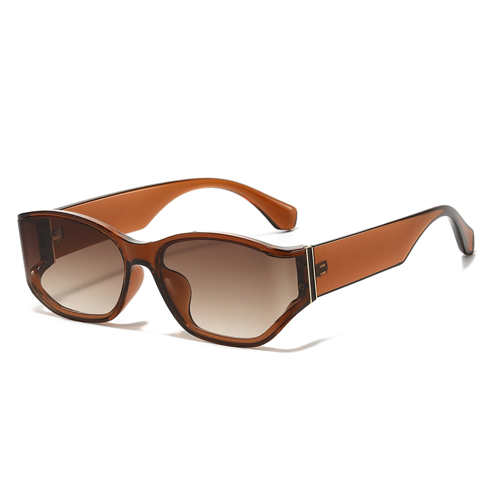 2024 Cross-border square European and American folded sheet sunglasses with large frames for sun protection and sun protection, suitable for both men and women during outings, in stock Specification image