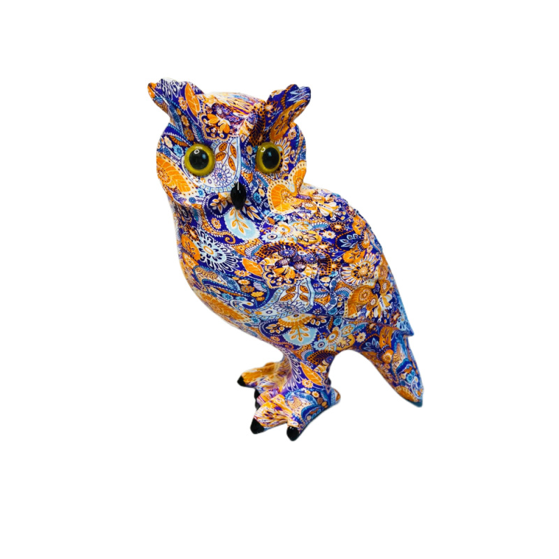 猫头鹰摆件庭院客厅家居电视柜酒柜桌面装饰树脂工艺品家居装饰品白底实物图
