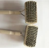 Pet cleaning and grooming tools: Wooden pet double-sided brush, wooden handle needle comb, cleaning and grooming massage comb Item Picture