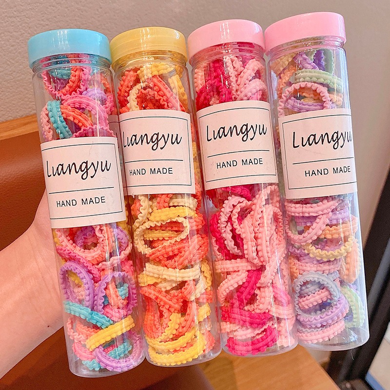 Baby rubber band does not hurt baby hair cord hair amount little girl hair band children's small rubber band hair cord