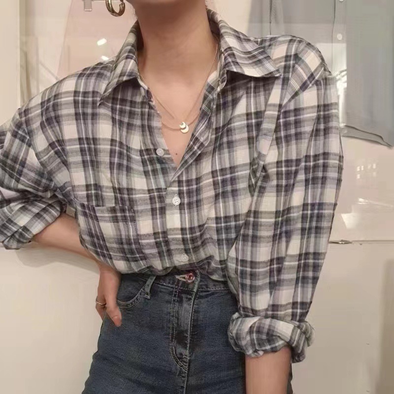 女式衬衫实物图